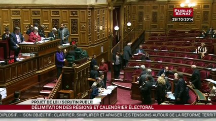 Suite de la deuxième lecture du projet de loi relatif à la délimitation des régions - En séance