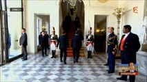 Passation de pouvoirs Sarkozy-Hollande à l'Elysée
