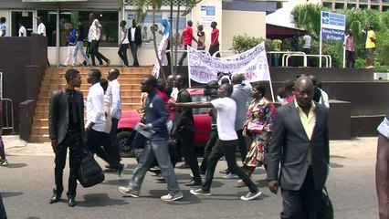 Gabon: manifestation contre la garde-à-vue d'un proche de Bongo