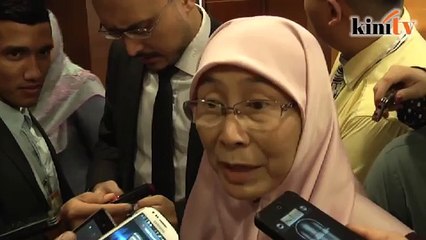 Wan Azizah: No funds, no shadow cabinet