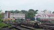 Parní lokomotiva 464.102 (Bulík) - První parní víkend v Lužné 2012