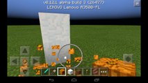 How To Make The Derp Snowman In Minecraft PE! 0.12