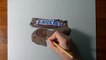 How I draw a Snickers bar