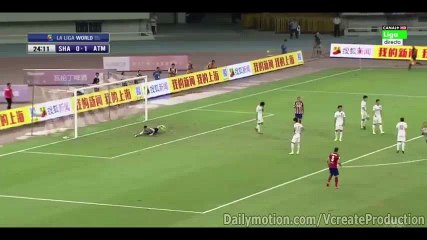 Shanghai 0-3 Atletico Madrid  All Goals and Highlights HD- Friendly 04.08.2015