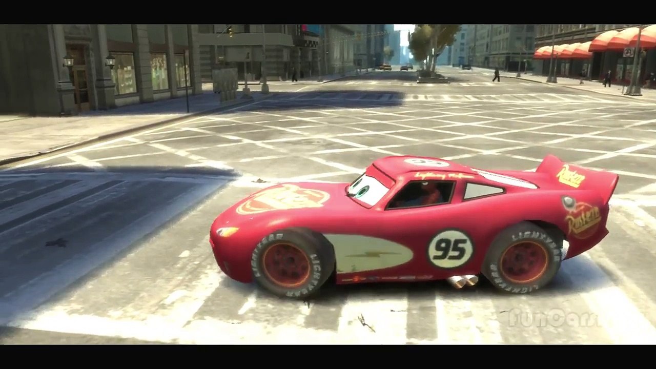 Spiderman Disney Pixar Nursery Rhymes & Cars Lightning McQueen ( Songs for Children )