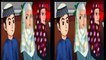 Abdul Bari with family in their red car Muslims Islamic Cartoon for children with Abdul Ba