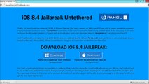 Pangu UNTETHERED iOS 8.4 Jailbreak Tool For iPhone 5, iphone 4, iPhone 3GS, iPad3
