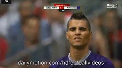 Erik Lamela Amazing Chance To Score Real Madrid v. Tottenham (audi Cup) 4.08.2015 HD