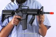 Airsoft Megastore Review! SRC M4 / M16 Full Metal Gearbox AEG Rifles Lineup Airsoft Gun