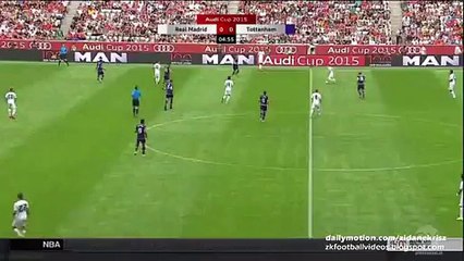 Jesé Fantastic Shot Hits the Crossbar - Real Madrid v. Tottenham - Audi Cup 04.08.2015