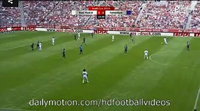 Real Madrid Tika Taka Pases Real Madrid 0-0 Tottenham (Audi Cup 2015 ) HD