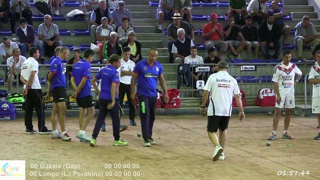Mène 1, Finale du 38ème Souvenir Robert Millon, Sport Boules, Gap 2015
