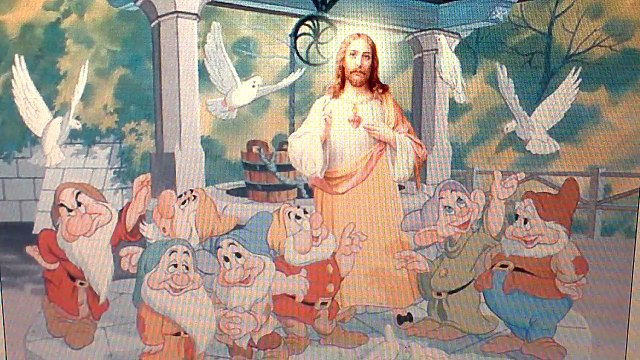 Disney's Snow White JESUS & The Seven Dwarfs Racism – MKUltra Cartoons?! @LOJSociety