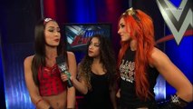 JoJo interviewing Becky Lynch: 07/31/15