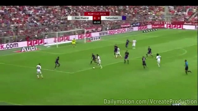 James Rodríguez Goal HD 1-0 Real Madrid v. Tottenham - Audi Cup 04.08.2015