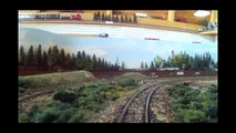 NMRHA HO-Scale Layout: Engineer's Cab View (9 Towns & over 5 scale miles of track!)