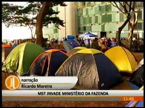 MST INVADE MINISTÉRIO DA FAZENDA