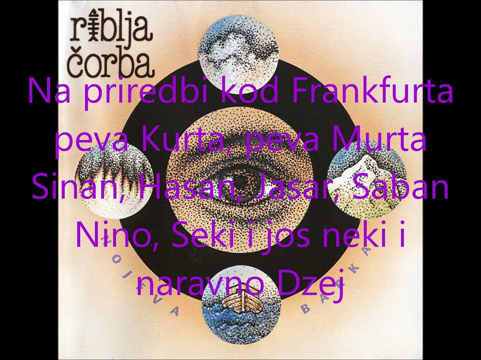 Riblja corba-7 gastarbajterska 2 jd