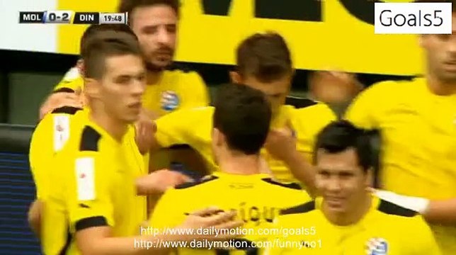 Arijan Ademi Goal Molde 0 - 2 Dinamo Zagreb Champions League 4-8-2015