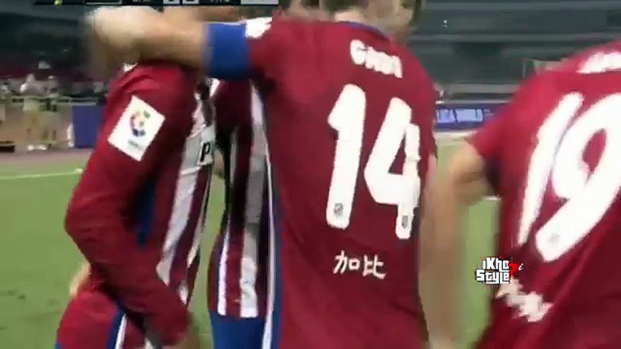 All Goals & Highlights HD | Atletico Madrid 3:0 Shanghai East Asia Friendly Match 04.08.2015
