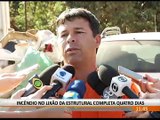 INCÊNDIO NO LIXÃO DA ESTRUTURAL COMPLETA QUATRO DIAS