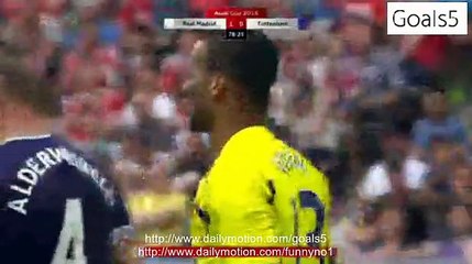 Gareth Bale Goal Real Madrid 2 - 0 Tottenham Audi Cup 04-08-2015