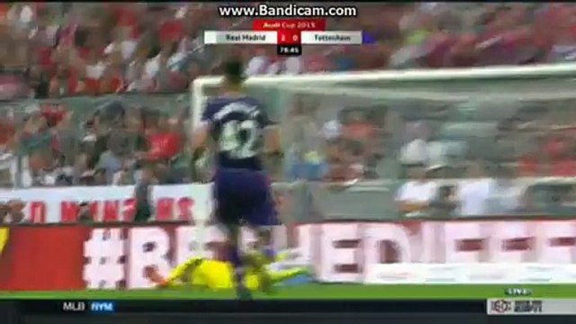 Gareth Bale great goal vs Tottenham 04/08/2015