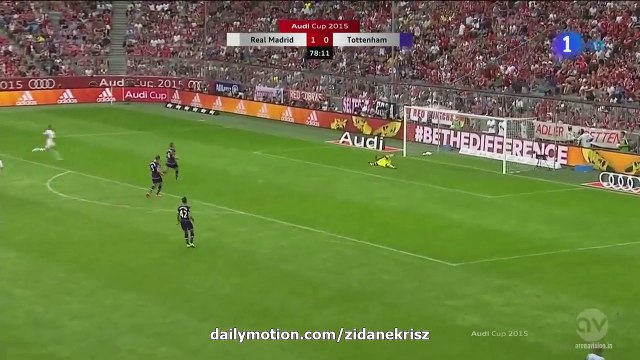 2-0 Gareth Bale Goal his Former Club | Real Madrid v. Tottenham - Audi Cup 04.08.2015 HD