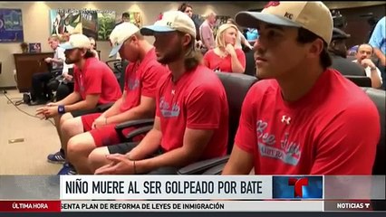 Así murió un niño mientras recogía bates de béisbol