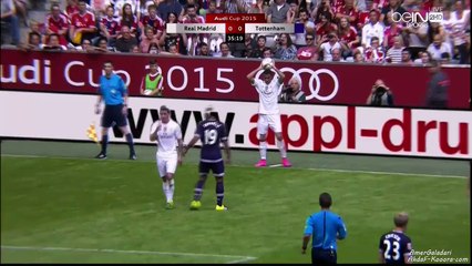 Real Madrid 2-0 Tottenham (All Goals) Audi Cup 2015_Ahdaf-kooora.com