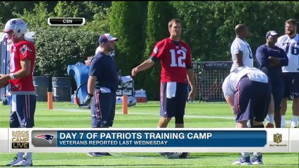 Patriots focusing on red zone offense