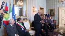 Discorso del Presidente Napolitano al Quirinale per commemorazione eccidio Barletta