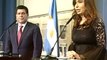 10 de SEP. Conferencia de prensa conjunta de Cristina Fernández y Horacio Cartes.
