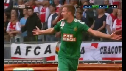Ajax (Ned) 0-1 Rapid Vienna (Aut)