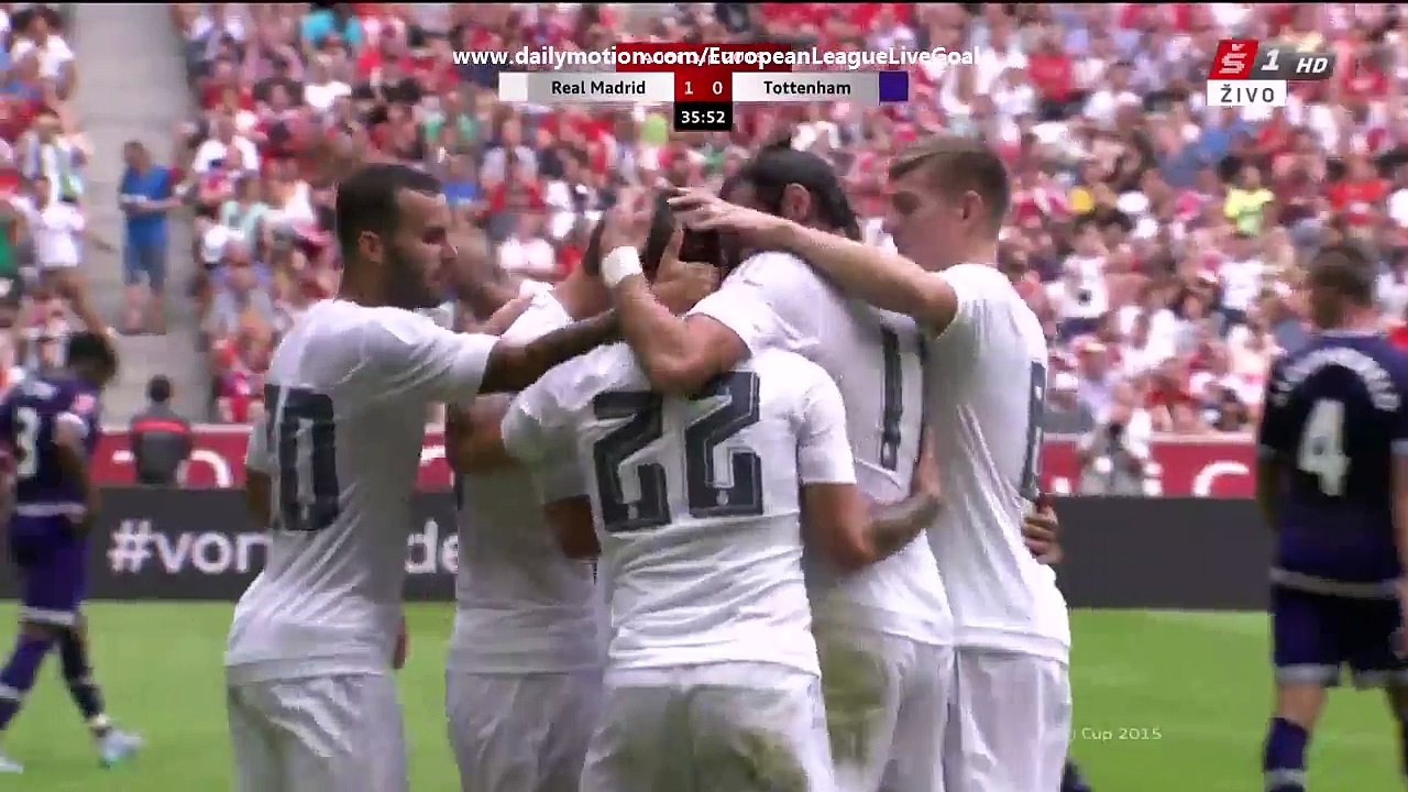 James Rodriguez 1_0 _ Real Madrid - Tottenham Hotspur 04.08.2015 HD