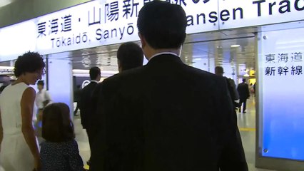 Giappone - Renzi arriva a Kyoto (04.08.15)