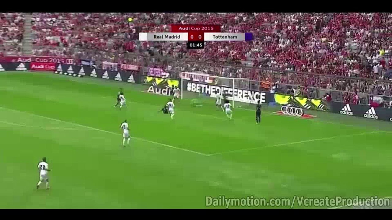 Real Madrid 2-0 Tottenham HD - Full English Highlights - Audi Cup 04.08.2015