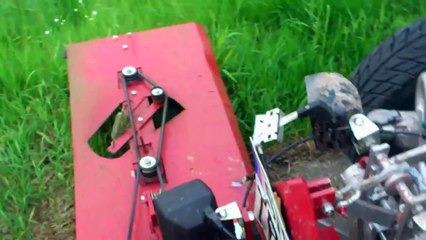 Eigenbau Quad Mähwerk