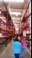 Así fue el intento de saqueo en Makro de Valencia