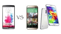 LG G3 vs HTC One M8 vs Samsung Galaxy S5 what