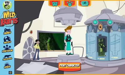 Wild Kratts Slither Run Cartoon Animation PBS Kids Game Play Walkthrough
