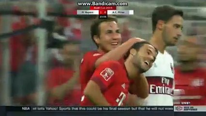Juan Bernat great goal | Bayern Munich 1-0 Ac Milan 04/08/2015