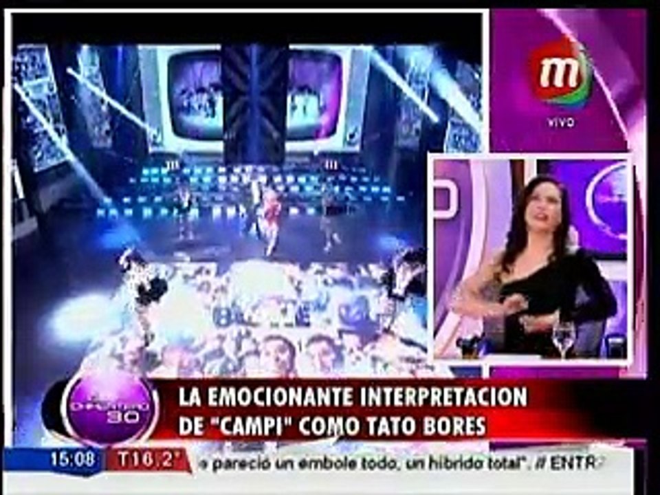 La emoción de todos por el homenaje de Campi a Tato Bores