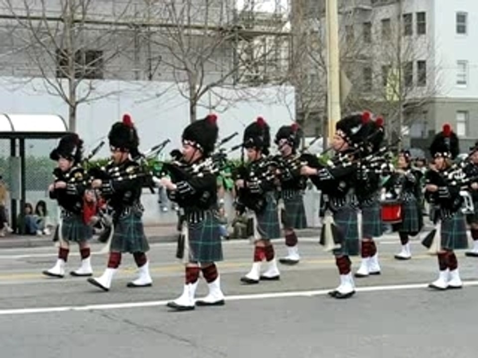 Parade de Saint Patrick's day