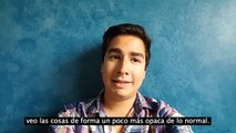 Mira la reacción de este joven daltónico al ver el color púrpura por primera vez