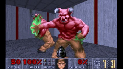 Doom glitch: Barrel explosion causes monster infighting