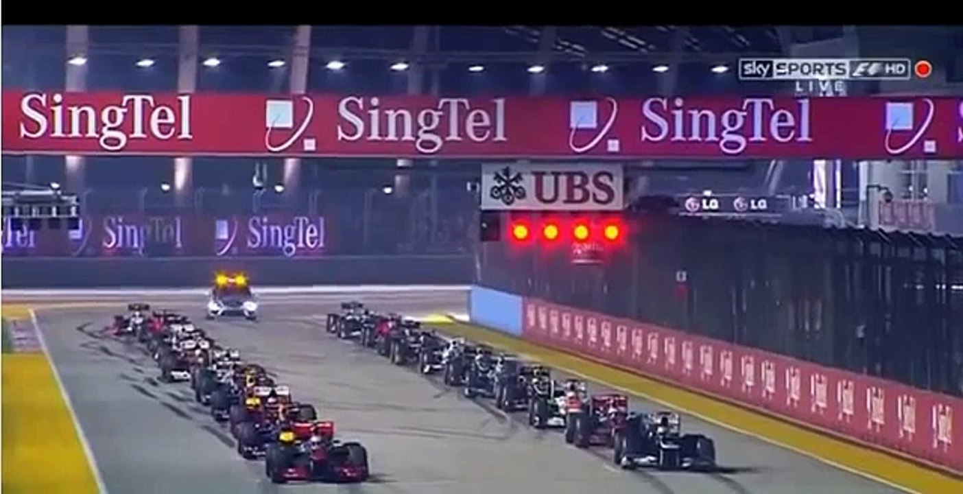 Singapore Highlights (F1 2012 Best 5 RACES) #5