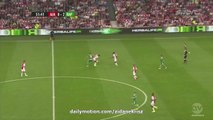 1-2 Arkadiusz Milik Fantastic Volley Goal HD | Ajax Amsterdam v. Rapid Wien - UCL 15-16 3rd Round 04.08.2015 HD