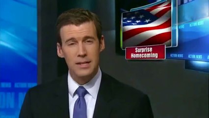 Soldier Surprises Girlfriend with Proposal