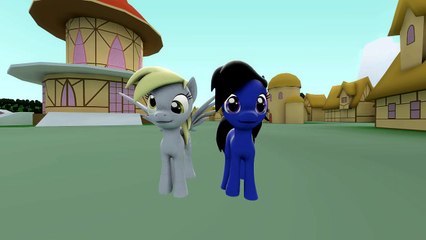 SFM PONY, Mi OC y Derpy ,Beso
